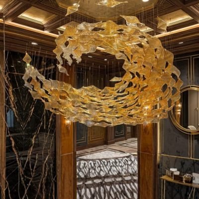 Twirl glass chand